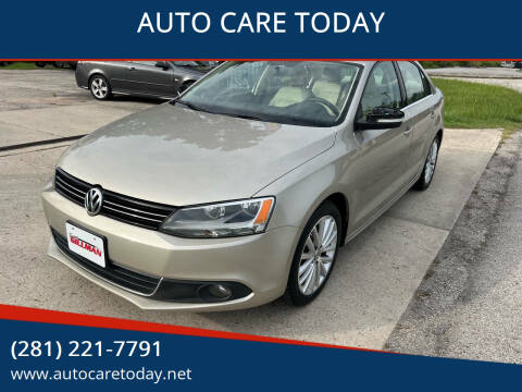 2014 Volkswagen Jetta for sale at AUTO CARE TODAY in Spring TX