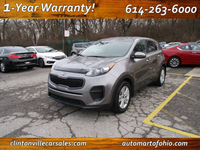 2017 Kia Sportage for sale at Clintonville Car Sales in Columbus OH