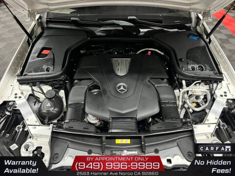 2018 Mercedes-Benz E-Class E 400 4MATIC