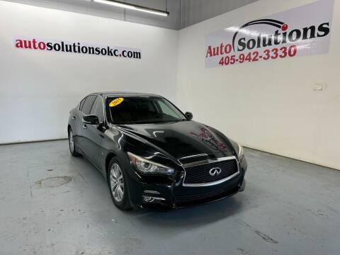 2015 Infiniti Q50 for sale at Auto Solutions in Warr Acres OK