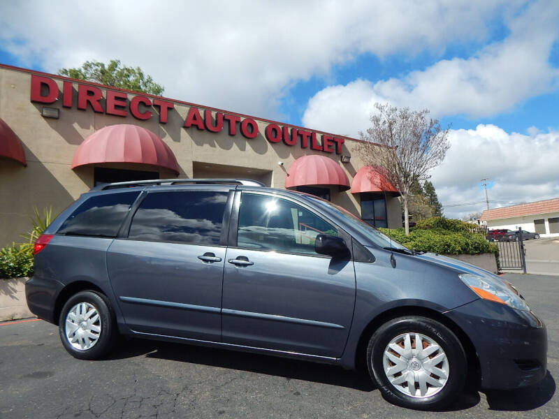 2007 Toyota Sienna for sale at Direct Auto Outlet LLC in Fair Oaks CA