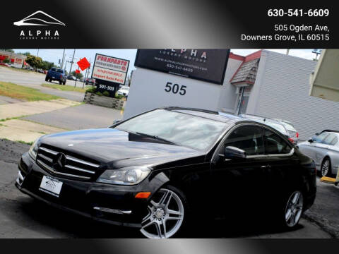 2013 Mercedes-Benz C-Class for sale at Alpha Luxury Motors in Downers Grove IL