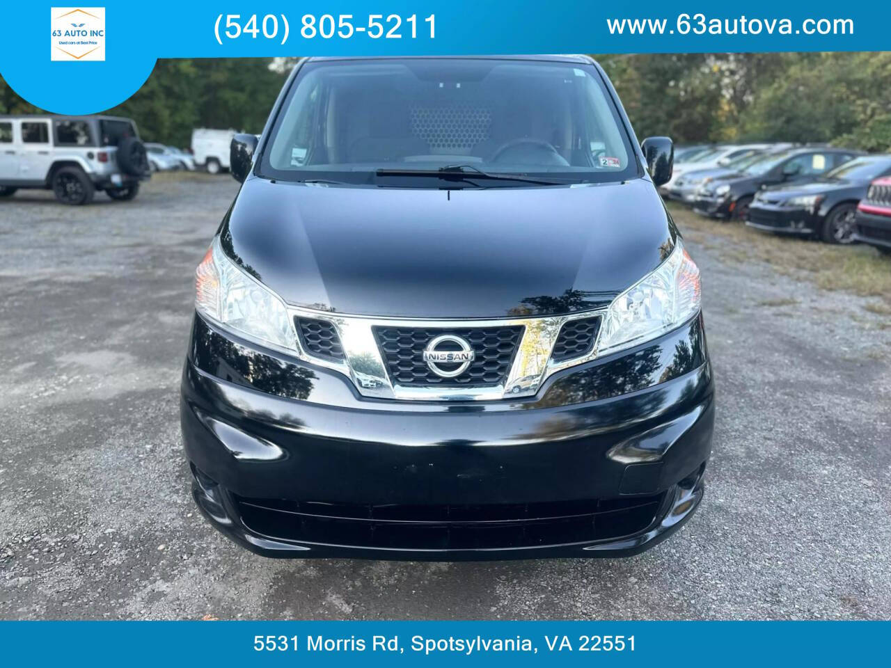 2017 Nissan NV200 for sale at 63 Auto Inc in Spotsylvania, VA