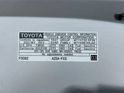 2021 Toyota RAV4 Hybrid XSE