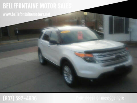 2013 Ford Explorer for sale at BELLEFONTAINE MOTOR SALES in Bellefontaine OH