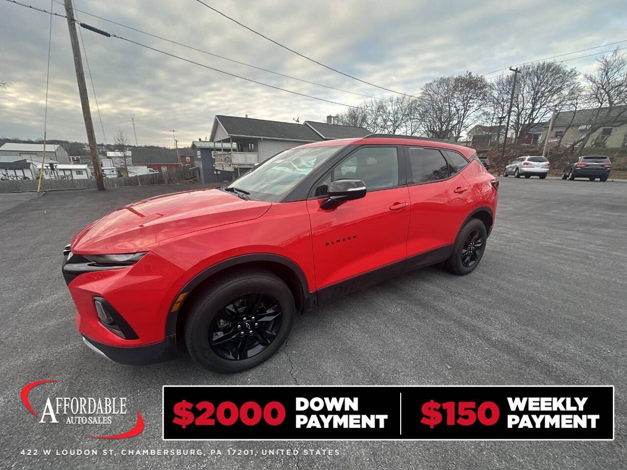 2021 Chevrolet Blazer for sale at Chambersburg Affordable Auto in Chambersburg, PA