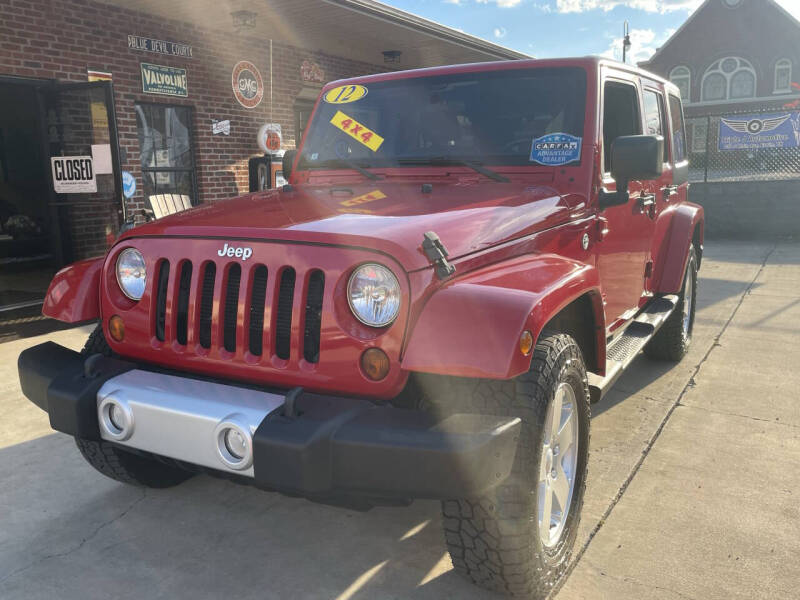 2012 Jeep Wrangler Unlimited Sahara