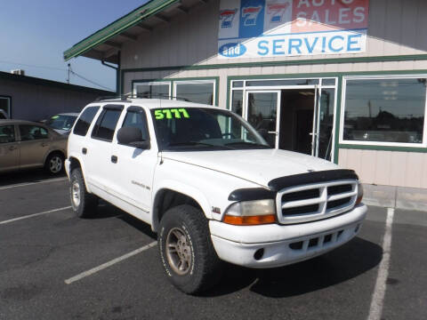 1999 Dodge Durango for sale at 777 Auto Sales and Service in Tacoma WA