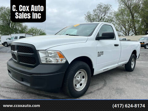 2019 RAM 1500 Classic for sale at C. Cox Auto Sales Inc in Joplin MO