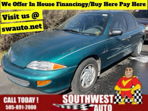 1996 Chevrolet Cavalier for sale at SOUTHWEST AUTO in Albuquerque NM