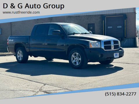 2005 Dodge Dakota for sale at D & G Auto Group in De Soto IA