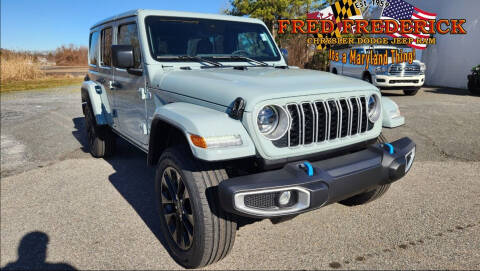 2024 Jeep Wrangler for sale at FRED FREDERICK CHRYSLER, DODGE, JEEP, RAM, EASTON in Easton MD