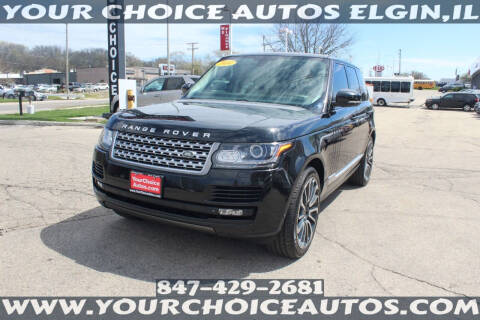 2014 Land Rover Range Rover for sale at Your Choice Autos - Elgin in Elgin IL