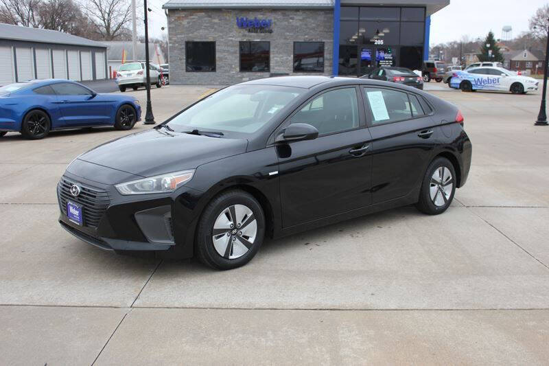 2018 Hyundai Ioniq Hybrid Blue