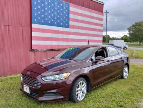 2013 Ford Fusion for sale at MIDWESTERN AUTO SALES        "The Used Car Center" in Middletown OH