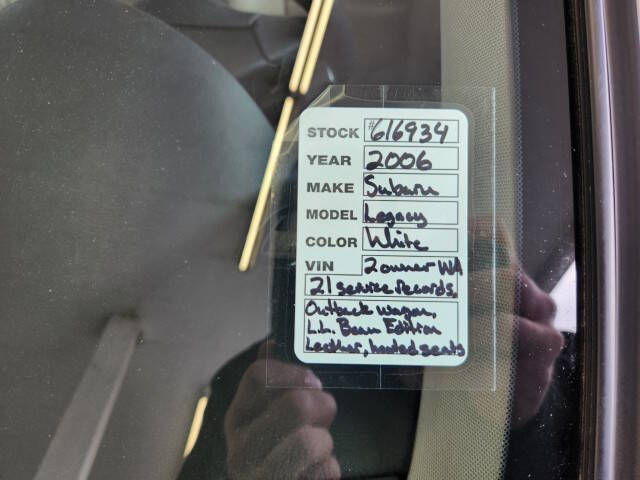 2006 Subaru Outback