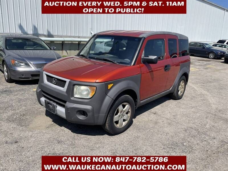 2003 Honda Element for sale at Waukegan Auto Auction in Waukegan IL