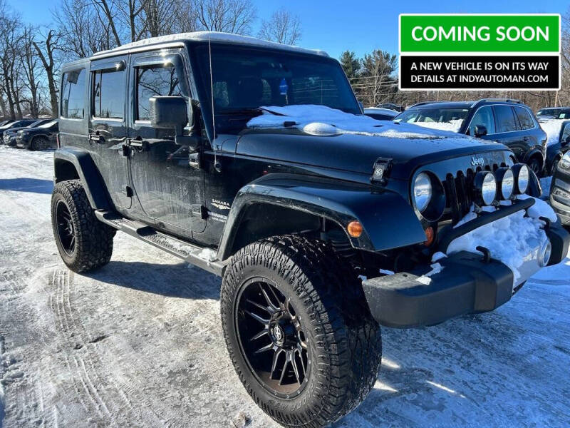 2012 Jeep Wrangler Unlimited for sale at INDY AUTO MAN in Indianapolis IN