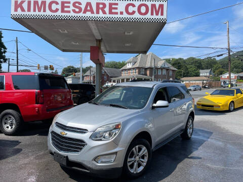 2016 Chevrolet Equinox for sale at KIM CESARE AUTO SALES in Pen Argyl PA