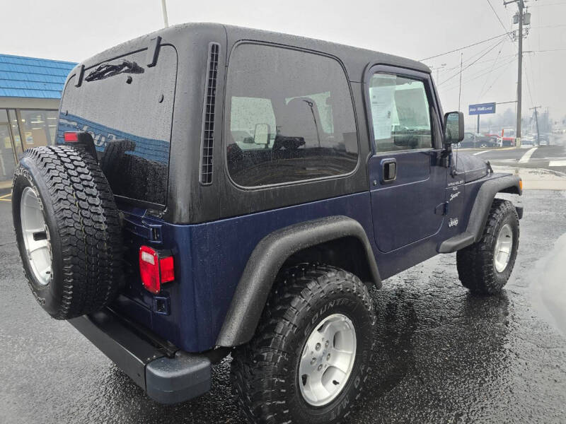 2001 Jeep Wrangler Sport