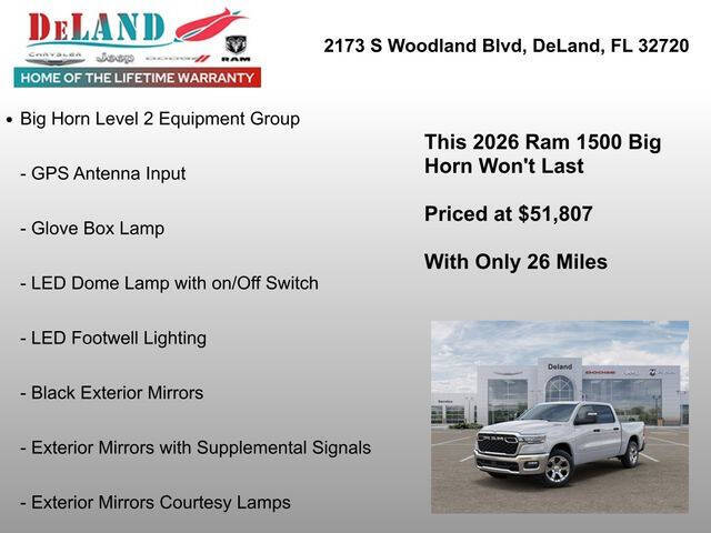 2026 RAM 1500
