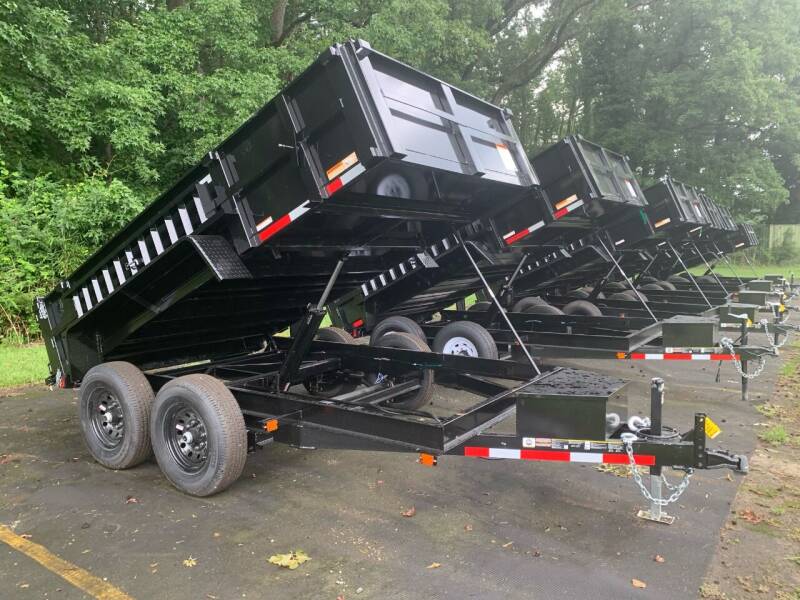 2021 New Carry-On Dump Trailer 7x12 LP HS 12K w/ Spare for sale at Tripp Auto & Cycle Sales Inc in Grimesland NC
