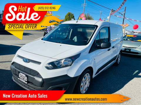 2018 Ford Transit Connect for sale at New Creation Auto Sales in Everett WA
