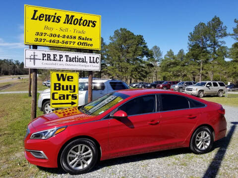 2017 Hyundai Sonata for sale at Lewis Motors LLC in Deridder LA