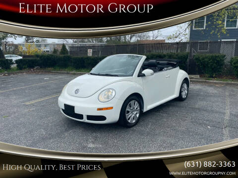 2010 Volkswagen New Beetle Convertible for sale at Elite Motor Group in Farmingdale NY