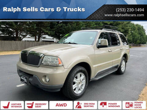 2004 Lincoln Aviator for sale at Ralph Sells Cars & Trucks in Puyallup WA