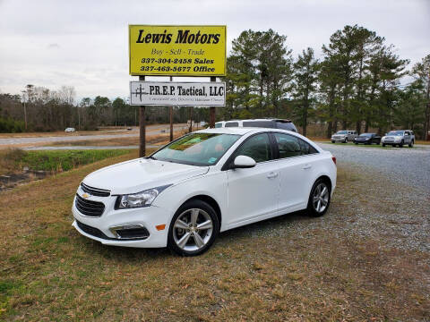 2016 Chevrolet Cruze Limited for sale at Lewis Motors LLC in Deridder LA