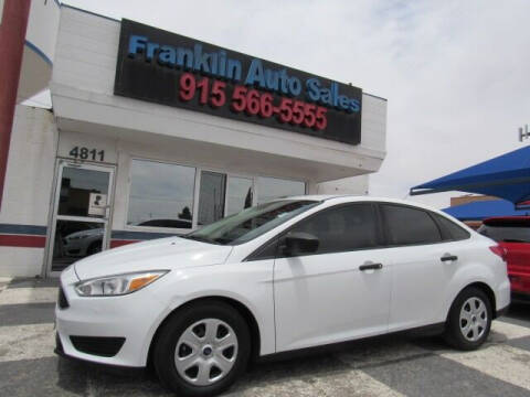 2017 Ford Focus for sale at Franklin Auto Sales in El Paso TX