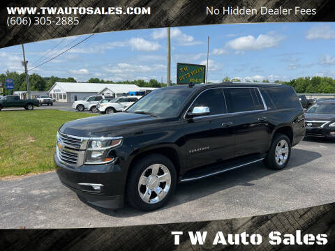 2016 Chevrolet Suburban for sale at T W Auto Sales in Science Hill KY