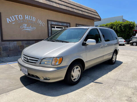 2003 Toyota Sienna for sale at Auto Hub, Inc. in Anaheim CA