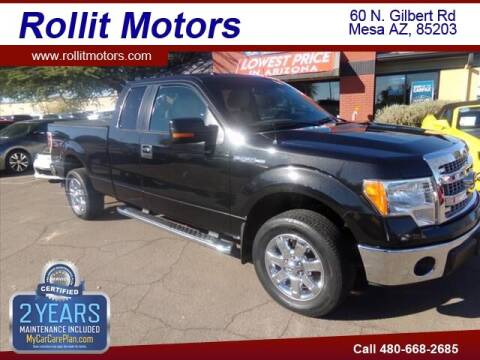 2014 Ford F-150 for sale at Rollit Motors in Mesa AZ