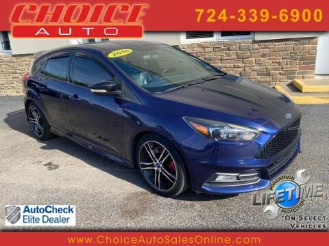 2016 Ford Focus for sale at CHOICE AUTO SALES in Murrysville PA