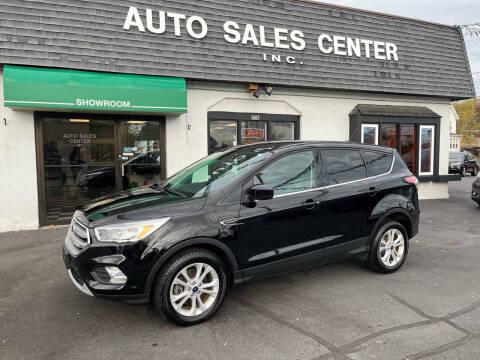 2017 Ford Escape for sale at Auto Sales Center Inc in Holyoke MA