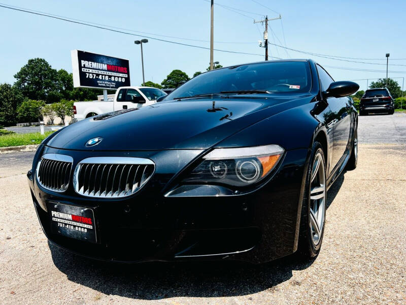 2007 BMW M6 for sale at Premium Motor's LLC in Norfolk VA