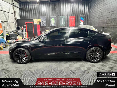 2022 Tesla Model 3 Performance