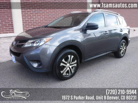 2014 Toyota RAV4 for sale at SAM'S AUTOMOTIVE in Denver CO