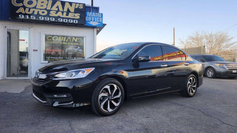 2016 Honda Accord for sale at COBIANS AUTO SALES in Socorro TX