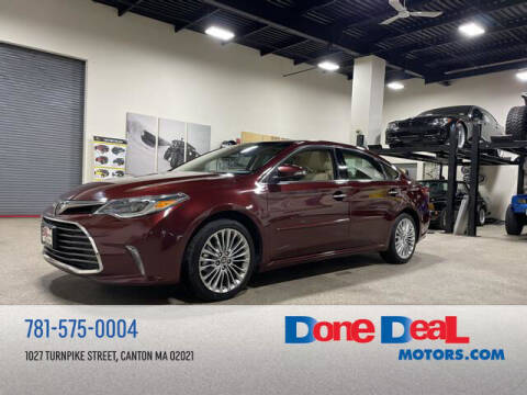 2016 Toyota Avalon for sale at DONE DEAL MOTORS in Canton MA