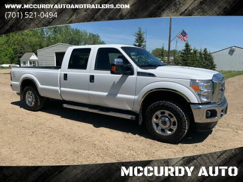 2015 Ford F-250 Super Duty for sale at MCCURDY AUTO in Cavalier ND