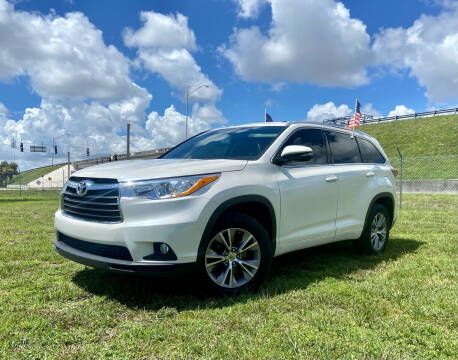 2014 Toyota Highlander for sale at Cars N Trucks in Hollywood FL