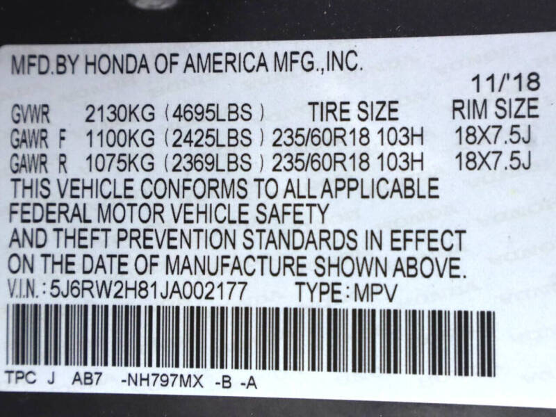 2018 Honda CR-V EX-L
