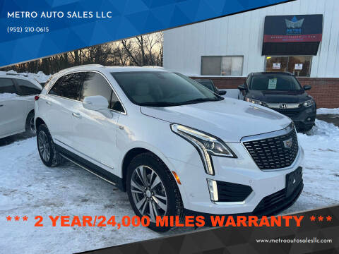 2021 Cadillac XT5 for sale at METRO AUTO SALES LLC in Lino Lakes MN