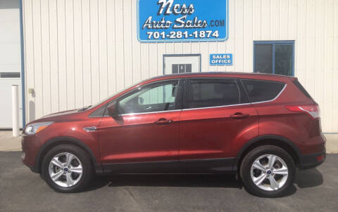 2015 Ford Escape for sale at NESS AUTO SALES in West Fargo ND