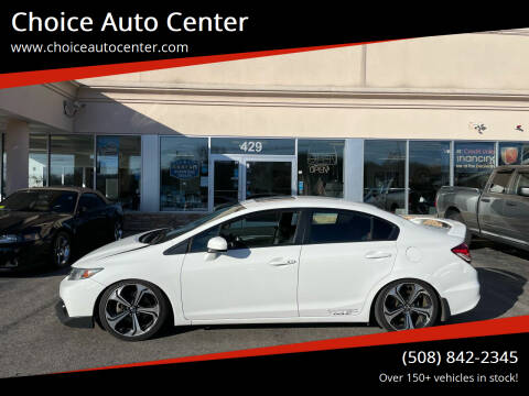 2015 Honda Civic for sale at Choice Auto Center in Shrewsbury MA