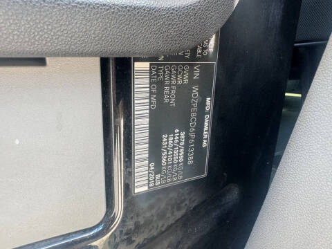 2018 Mercedes-Benz Sprinter 2500