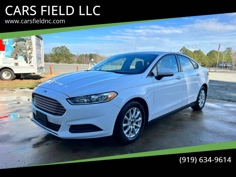 2016 Ford Fusion for sale at CARS FIELD LLC in Smithfield NC